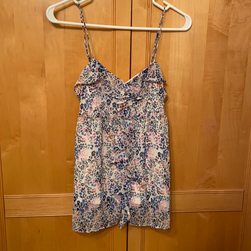 Candies ruffle tank